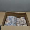 Washable Hallway Runner Rug 3x16: Non Slip Runner Rugs with Rubber Backing Soft Kitchen Rug Farmhouse Distressed Carpet Runner for Living Room Bedroom Bathroom (Blue, 3X16)