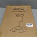 COOSEYA Baby Bath with Shower Stand Support|Anti-Pinch Soporte para Bañera de Bebé Adjustable Shower Tower and Anti-Slip for Toddler Standing Up Themselves, Ideal Gift for Infants 6-36 Months