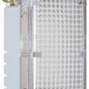 Legrand Pass & Seymour Full Hallway Night Light, LED Wall Sconce with Louvered Plate, Ambient Home Lighting, Energy-Efficient 20-Year LED, TMHWLLOUVCC, Clear