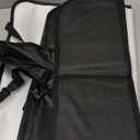 Car Seat Protector with Thick Padding + XL Large Car Seat Cover for Child Car seat, Eco Friendly Waterproof & Durable Fabric + 2 Storage Pockets Protect Fabric or Leather Seats 2Pack (Black)