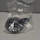 Wheelchair Accessories Caster Assembly with Aluminum Front Fork, Installing 6 Inch Solid Caster. Fit for Front Wheel Installation of Most Manual Wheelchairs and Children's Wheelchairs (Black 1 Ea)