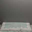 Scalloped Rug 2x6 Runners for Hallways, Solid Green Runner Rug Non Slip Scalloped Bath Runner, Washable Rugs for Bedroom Girls, Rugs for Kitchen Floor Soft Dorm Nursery Carpet for Bedside