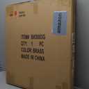 Asymmetrical Wall Mirror Matel Brass Framed Wall Mirror for Living Room Bedroom Bathroom Entryway Wall Decor 28.2" L x 27.8" W ELE-003G