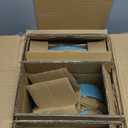 GBHOME Ceramic Dinnerware Sets for 6, 18 Pieces Stoneware Plates and Bowls Sets, Scratch Resistant Dishes, Dishwasher & Microwave Safe, Space Blue