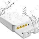 Outdoor Gigabit PoE Extender 1 in 3 Out, NICGIGA 4 Port PoE Repeater Waterproof, Vlan, Extend 100 Meters(328 ft), IEEE 802.3af/at Power Over Ethernet PoE Splitter.