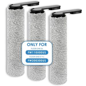 NOT FOR Version 2, ROLLER HANDLE NOT DETACHABLE (3 Pack) ONE S7 PRO Replacement Brush Rollers for Tineco Floor ONE S7 PRO, ONE S6 Smart Cordless Cordless Wet Dry Vacuum Cleaner, Parts Brush Rollers