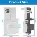 WH01X29528 Clothes Washer Door Lock Replacement for GE Washing Machine AP6985313, PD00060769, PS12749276,EAP12749276,4958749