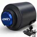 Trailer Hitch Lock 2-5/16 Inch - Heavy Duty Anti-Theft Trailer Coupler Lock & Safety Chains Lock, Pry-Resistant Solid Steel Tongue Lock for RV, Camper, Boat, Truck, Utility, Cargo, Dump Trailer (Standard)