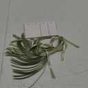 100 Pcs Name Place Cards for Table Setting Blank Wedding Place Cards with Satin Ribbon 1.57 x 3.54 Inch Hanging Gift Tags for Wedding Dinner Banquet Party Table Setting Supplies (Sage Green)