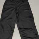 Easton | PRO+ Pull Up Baseball Pant | Youth | Full Length | Elastic Bottom | Youth, Black, Small