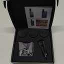 KEYWING Phone Camera Lens 3 in 1 Phone Lens Kit, 198 Fisheye Lens + 120 Super Wide-Angle Lens + 20x Macro Lens for iPhone Samsung Android Smartphone Black 3in1