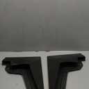 Amooca Mud Flaps Customized for Tesla Cybertruck No-Drill Splash Guards Mudguards with Hardware Front & Rear 4pc Set