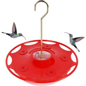 Juegoal 12 oz Hanging Hummingbird Feeder (12 oz)