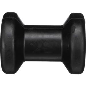 Seachoice 56180 Molded Spool Roller with Plastic Sleeve – Black Rubber – 5 Inches Wide – 1/ 2 Inch ID Hole