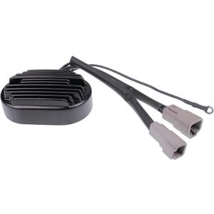 JEENDA 74540-07 Voltage Regulator Compatible with Harley Davidson Heritage Softail Classic/Custom Fat Boy 2007, Softail Duece 2007, 383-087, H4007 Motorcycle Alternator Rectifier