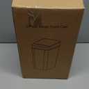 3 Pack Bathroom Trash Can 2.6 Gallon Small Touchless Automatic Motion Sensor Trash Cans Slim Waterproof Garbage Bin with Lid for Kitchen, Office, Bedroom Black