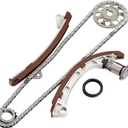 SCITOO 9-4200SA Engine Timing Chain Kit Sets Replaces for Pontiac for Toyota for Chevrolet Vibe Corolla MR2 Spyder Matrix Celica Prizm 1.8L