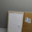 upsimples 18x24 Frame, Natural Solid Wood Picture Frames, Display 16x20 with Mat or 18 x 24 Without, Vertical & Horizontal Wall Hanging, 1 Pack, Natural