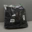 ULTCOVER 600D Tough Canvas Heavy Duty Rectangular Patio Table and Chair Cover - Waterproof Outdoor General Purpose Furniture Covers 88Lx62Wx28H inch, Black