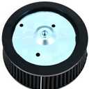 Harley Air Filter Engine Air Cleaner Motorcycle Air Filter for Harley 1999-2017 Dyna, 2000-2015 Softail, 1999-2007 Touring (Black)