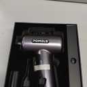 Pomels Compressed Air Duster, 110000RPM Ultra-Powerful Electric Air Duster with LED Light, 3-Speed Adjustable, Rechargeable Cordless Mini Blower for Computer, Keyboard, Car, PS5, Outdoor & Home Cleaning