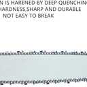 10 Inch 40 Drive Links Chainsaw Chain for Echo CS-271 CS280 CS290 CS300 CS3000, for Sun Joe SWJ803E SWJ807E (10"-.050"-3/8"-40 DL)