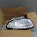 10L0L Golf Cart Head Light Kit for EZGO RXV 2008-2015 Gas & Electric Golf Cart - Front Driver Side and Passenger Side Replace 12V Headlights Light Kit Assembly, 3Pin Connector Included