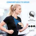 USB C Headphones Over Ear Hooks for Samsung Galaxy S26 Ultra S25 S24 S23 S22, Wrap Around Ear Buds with Loops Mic Type C Earphones Running Sport Wired Earbuds for iPhone 17 e 16 15 Pro Max Plus Air