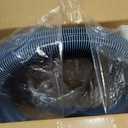 Pool Vacuum Hose With Swivel Cuff 1-1/2" Diameter 18FT Flexible Heavy Duty Pool Vacuum Cleaning Hose Perfect for Above&In Ground Swimming Pool