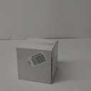 bUCLA 100PCS Clear Gold Plastic Square Plates - 6 Inch Clear Disposable Dessert/Cake Plates with Gold Trim - Ideal for Weddings,Birthday&Party