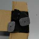 BUMACO Chair Leg Floor Protectors Square Chair Leg Protectors for Hardwood Floors 20Pcs Silicone Covers to Protect Floors Square (Black-L Fit 1-1/16" to 1-5/8")