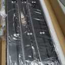 Ultrawall Overhead Garage Storage Rack, Heavy Duty Ceiling Storage Rack, 26 Inch Adjustable Ceiling Bin Storage System, 7 Sets for 6 Bins