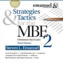 Strategies & Tactics for the MBE 2 (Bar Review) - Paperback