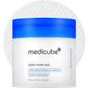medicube Toner Pads Zero Pore Pad 2.0 | Dual-Textured Facial Pad for Exfoliation and Pore Care with 4.5% AHA Lactic Acid, 0.45% BHA Salicylic Acid | Ideal for All, Korean Skin Care, 70 Pads (1 Pack)