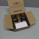 Passage Door Lever Dummy GreenShield Exterior Interior Door Handle for Hallway Closet Heavy Duty Non-Locking Lever Sets No Key Door Knob for Right Left Handed Door (1 Pack, Matte Black)