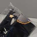 Glitter Black Letter Happy Birthday Sign Centerpieces for Table Birthday Party Supplies Birthday Favor Decoration for 30th 40th 50th 60th 70th 80th 90th 100th Birthday Table Decoration