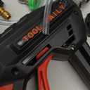 Tool Daily Short Pressure Washer Gun with Foam Cannon, 1/4 Inch Quick Connector, with 5 Pressure Washer Nozzle Tips, 1 Liter