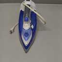 Hamilton Beach Steam Iron with 3-Way Auto Shutoff & Durathon Soleplate (19800),Blue and White,Full Size