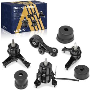 AISIN AFTERMARKET EMTT-21040 4Pcs Engine Motor & Auto Transmission Mount Set - Compatible with Toyota Sienna 2007-2010 - V6 3.5L