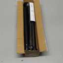 Shower Curtain Rod Adjustable 43-78 inch, 1"Diameter Spring Tension Curtain Rod No Drill, Anti-Rust Non-Slip Shower Rod, Black Shower Curtain Rod for Bathroom Tension