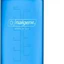 Nalgene Water Bottle - Lightweight Sustain Tritan BPA-Free Shatterproof Bottle for Backpacking, Hiking, Gym, 16 OZ, Wide Mouth, Cornflower Blue