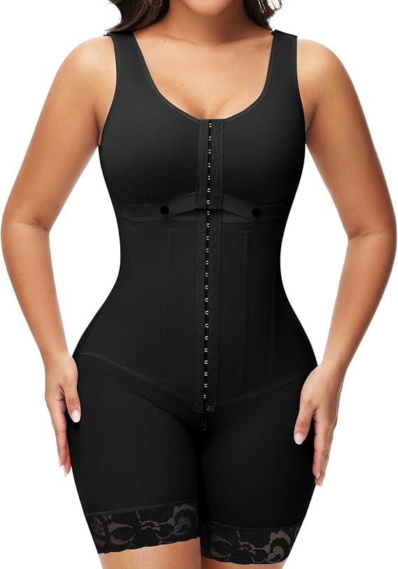 SHAPSHE Fajas Colombianas Moldeadoras Full Body Shaper Postparto Post Surgery Stage 2/3 Tummy Control Compression Garment XXL