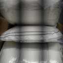 MUXHOMO Bed Pillows Queen Size Set of 4, Gusseted Sleeping Pillows for Side, Back, and Stomach Sleepers, Hotel Quality, Oeko-Tex Certified Fluffy Supportive Down Alternative Filling, White, 4 Pack