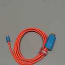 JEMDO Switch 2 HDMI Cable Dock Station,4K 60 Hz 18 Gbps USB C to HDMI 2.0 6.6 ft,100 W PD Play While Charging,Portable Travel TV Adapter Compatible with Nintendo Switch 2(Only Below V21.0.0)/2017/OLED