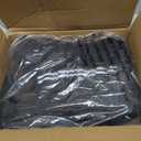 Weighted Vest, 12lb Weighted Vest Woman with Detachable Phone Pouch, Suitable for Women, Men, Ideal for Workout, Strength Training, Fitness, Running, Weight Loss, Walking (Black)