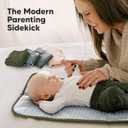 KeaBabies Portable Diaper Changing Pad, Easy Wipe Clean - Foldable Waterproof Baby Changing Mat for Diaper Bag, Compact, Lightweight, 25x13 Newborn, Infant, Baby Changer Travel Essential (Olive Green)