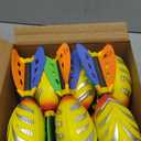 Liberty Imports 12 Pack Flying Foam Foam Missile Footballs with Tails, Sports Aero Pocket Flyers Toys for Kids Outdoor Backyard Activities, Games, Party Favors (9 Inches)