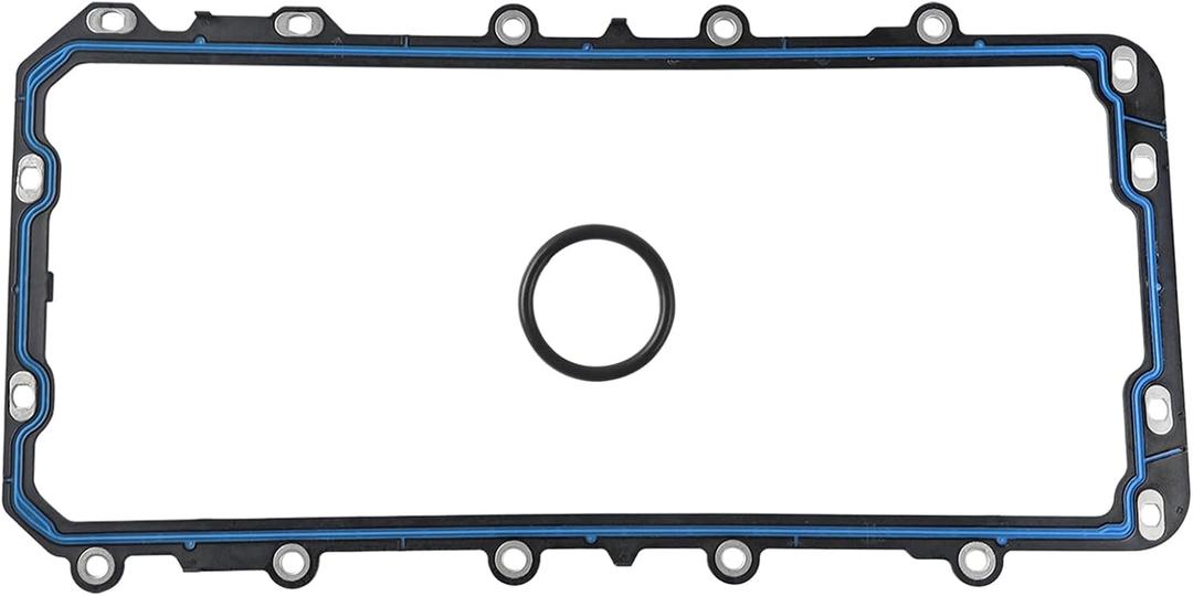 Engine Oil Pan Gasket Compatible with Ford Lincoln Avanti Mercury Vehicle E-150 E-250 E-350 E-450 F-150 F-250 F-350 Expedition 1992-2016,Town Car, Grand Marquis 4.6L 5.4L Replace# OS30725R 3L3Z6710AA
