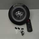 LooEooDoo Star Projector, Galaxy Starry Projection Lamp, Bluetooth Speaker Aurora Lighting with Timer and Remote Control, LED Sky Night Light for Kids Bedroom, Gaming Decor, Home Theater, Ceiling