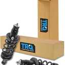 TRQ Rear Shock Strut & Spring LH & RH Set Pair for 01-05 Civic 03-05 Civic & Hybrid, 1Pc